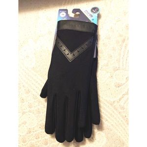 Isotoner touch screen gloves.